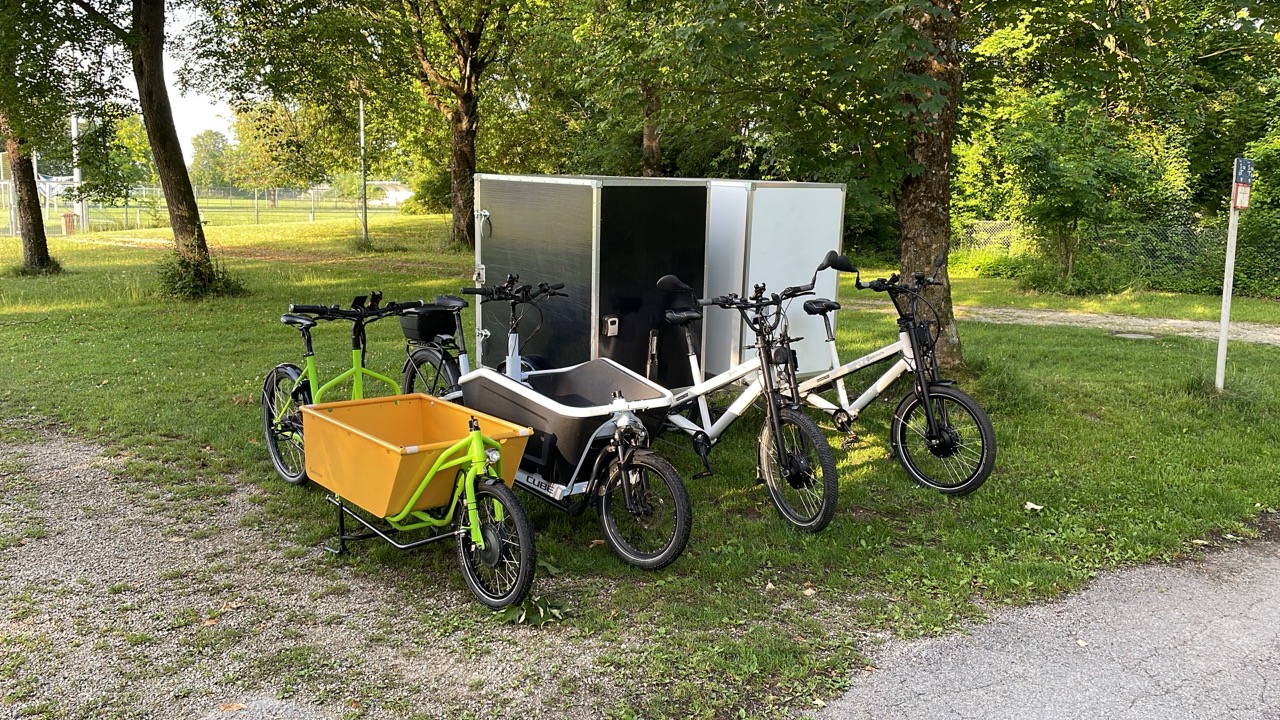 Lastenrad Lieferung an Wunschort