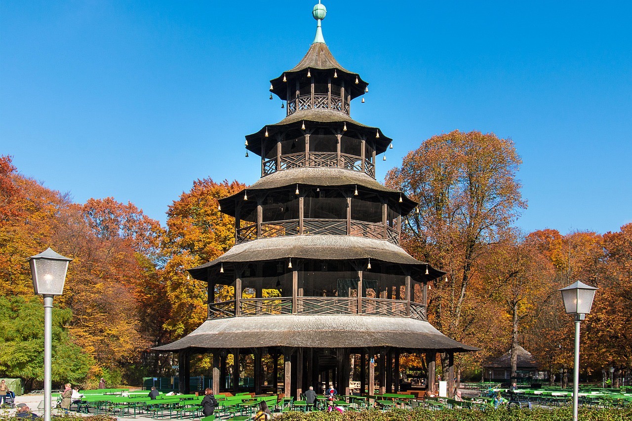 Chinesischer Turm im Englischen Garten