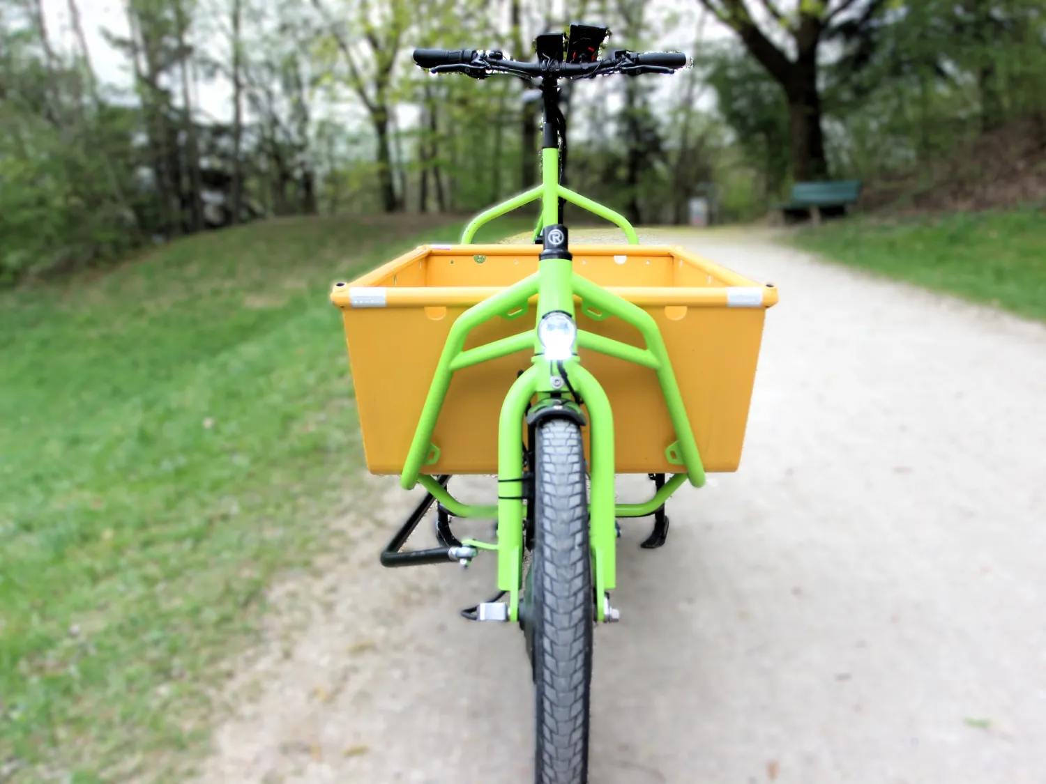 Kräftig nach vorne gezogen